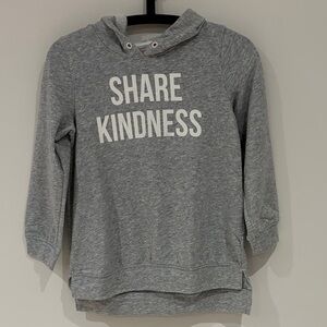 Cat & Jack Gray Textured Hoodie